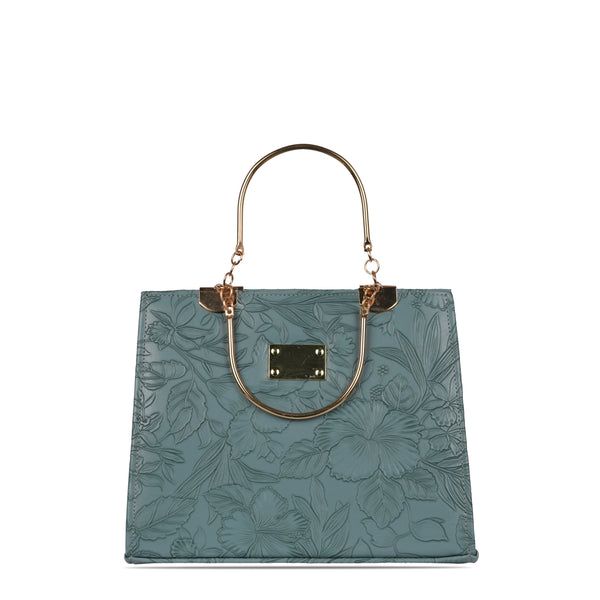 Pacific Blue Floral Hand Bag
